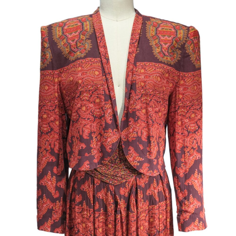 Vintage Marsha Brander for Componex Cropped Jacket - Bohemiam Style - Size 6